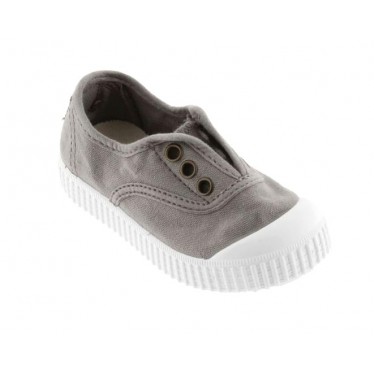 Victoria 106627 Elastische Canvas-Kinder-Sneaker GRIS