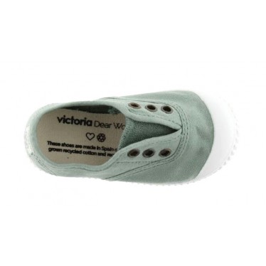Victoria 106627 Elastische Canvas-Kinder-Sneaker JADE