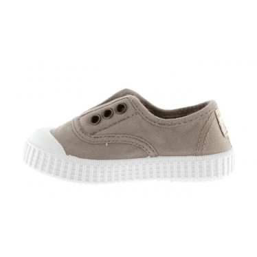 Victoria 106627 Elastische Canvas-Kinder-Sneaker BEIGE