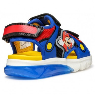 GEOX Mario J55MXD Leuchtende Sandalen ROYAL_RED