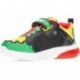 GEOX Cyberdrone Bowser J55LBE Leuchtende Sneakers für Jungen GREEN_RED