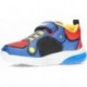 GEOX Super Mario J55LBF leuchtende Kindersneaker ROYAL_RED