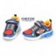 GEOX Super Mario J55LBF leuchtende Kindersneaker ROYAL_RED
