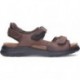 FLUCHOS Kairo F1773 Herrensandalen MARRON
