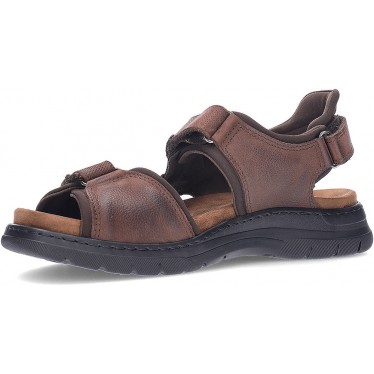 FLUCHOS Kairo F1773 Herrensandalen MARRON
