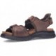 FLUCHOS Kairo F1773 Herrensandalen MARRON
