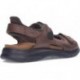 FLUCHOS Kairo F1773 Herrensandalen MARRON