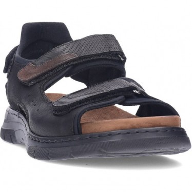 FLUCHOS Kairo F1773 Herrensandalen NEGRO