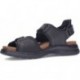 FLUCHOS Kairo F1773 Herrensandalen NEGRO