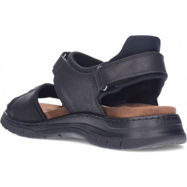 FLUCHOS Kairo F1773 Herrensandalen NEGRO