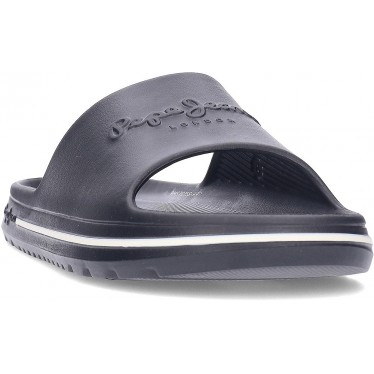 PEPE JEANS Beach Slide Herren Flip-Flops PMS70159 BLACK
