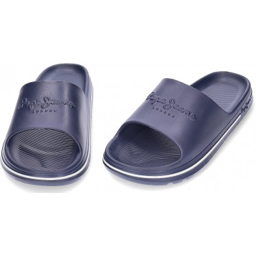 PEPE JEANS Beach Slide Herren Flip-Flops PMS70159 BLUE