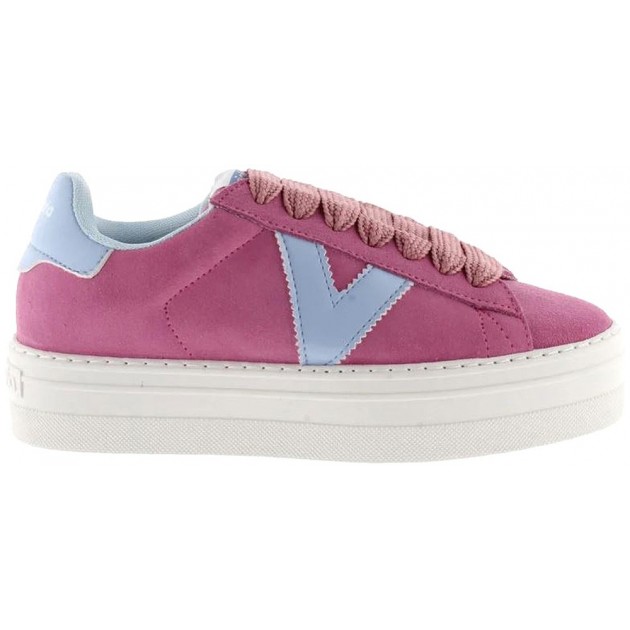 Victoria 1092175 Barcelona Wildleder Damen Sportschuh ROSA