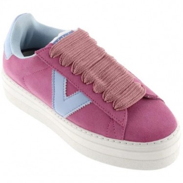 Victoria 1092175 Barcelona Wildleder Damen Sportschuh ROSA