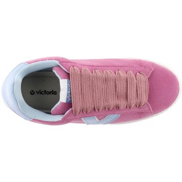 Victoria 1092175 Barcelona Wildleder Damen Sportschuh ROSA