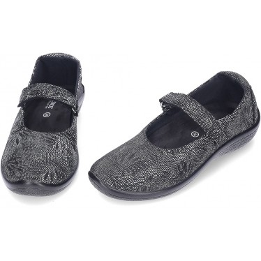 ARCOPEDICO Estrela 4826 Damen Ballerinas BLACK_BLACK
