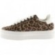 Victoria 1092176 Barcelona Wildleder Damen Sportschuh LEOPARDO