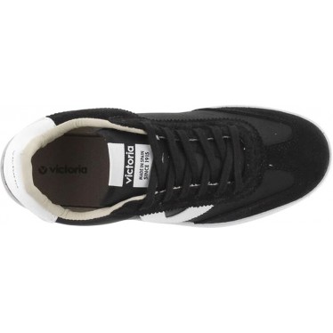 Victoria 1126193 Berlin Sportschuhe aus Wildleder und Nylon NEGRO