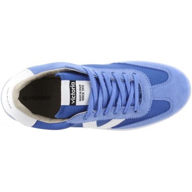 Victoria 1126193 Berlin Sportschuhe aus Wildleder und Nylon AZUL