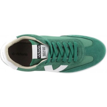 Victoria 1126193 Berlin Sportschuhe aus Wildleder und Nylon VERDE