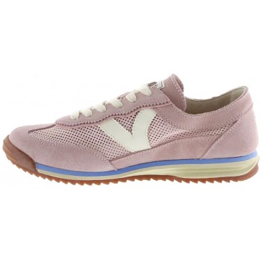 Victoria 1158105 Saturno Wildleder Damen Sportschuhe NUDE