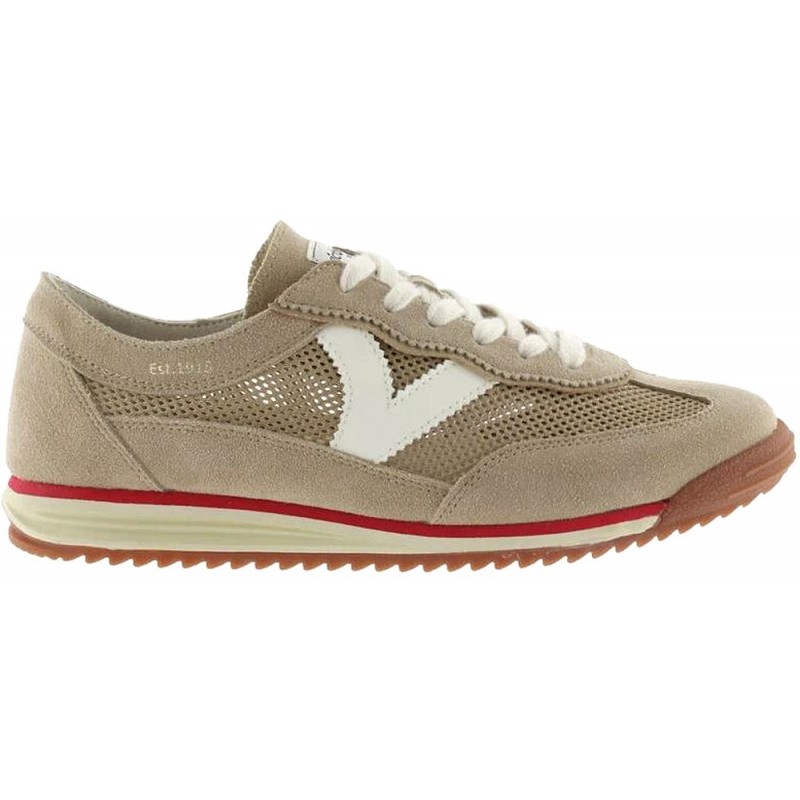 Victoria 1158105 Saturno Wildleder Damen Sportschuhe BEIGE