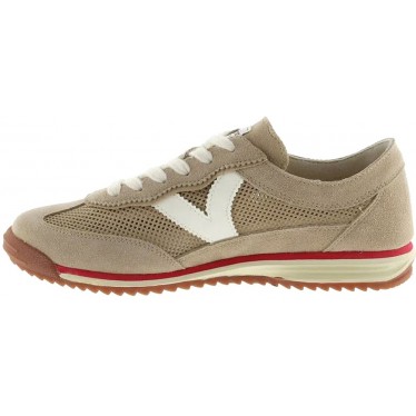 Victoria 1158105 Saturno Wildleder Damen Sportschuhe BEIGE