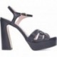 Hochhackige Sandalen PEDRO MIRALLES 17307 NEGRO