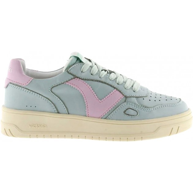 Victoria 1257132 Seoul Leder-Damen-Sneaker JADE