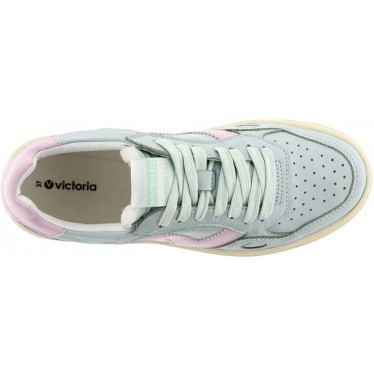 Victoria 1257132 Seoul Leder-Damen-Sneaker JADE