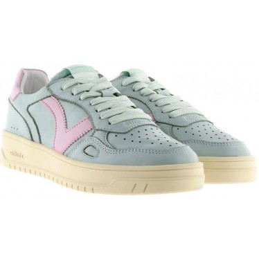 Victoria 1257132 Seoul Leder-Damen-Sneaker JADE