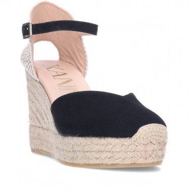 KANNA 25KV22055 Damensandalen NEGRO