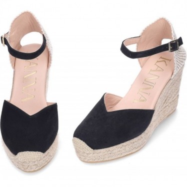 KANNA 25KV22055 Damensandalen NEGRO