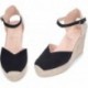 KANNA 25KV22055 Damensandalen NEGRO
