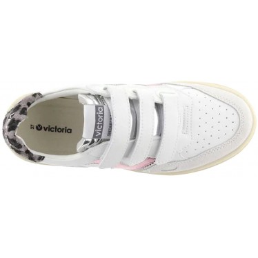 Victoria 1257134 Seoul Animal Print Damen Sneaker ROSA