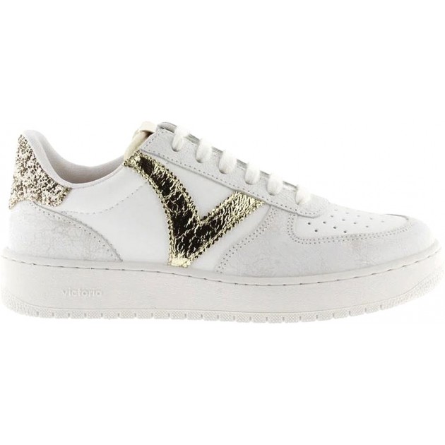VICTORIA MADRID KNACKTE SNEAKER 1258233 PLATINO