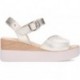 PEPE SAENZ PS11440 Damensandalen PLATINO