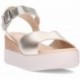 PEPE SAENZ PS11440 Damensandalen PLATINO