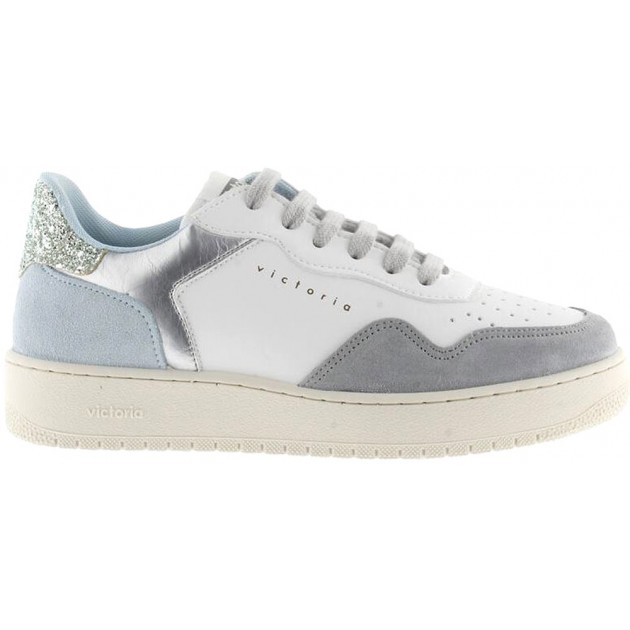 Victoria 1258263 Madrid Glitter Damen Sportschuh CELESTE Victoria 1258263 Madrid Glitter Damen Sportschuh CELESTE
