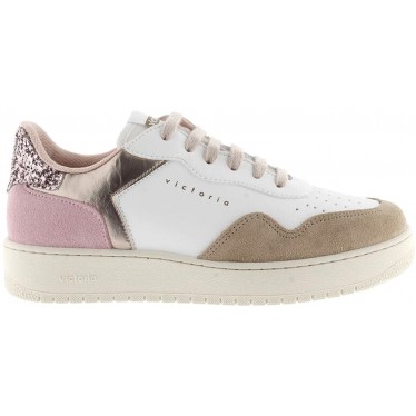 Victoria 1258263 Madrid Glitter Damen Sportschuh ROSA