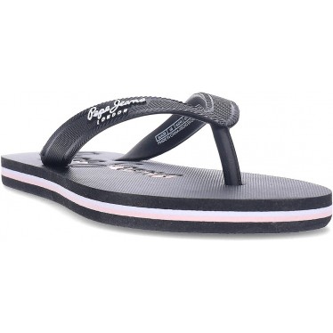 PEPE JEANS Bay Beach Flip-Flops PLS70124 BLACK