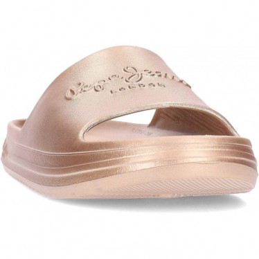 PEPE JEANS Beach Slidemet Flip-Flops PLS70165 GOLD