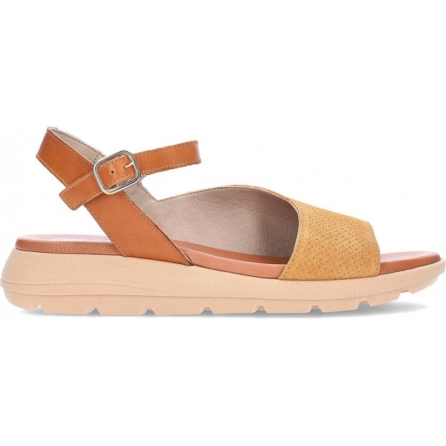 FLUCHOS Gandia D9464 Damensandalen CAMEL_CUERO FLUCHOS Gandia D9464 Damensandalen CAMEL_CUERO