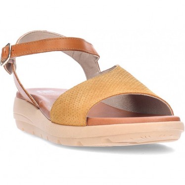 FLUCHOS Gandia D9464 Damensandalen CAMEL_CUERO