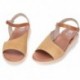 FLUCHOS Gandia D9464 Damensandalen CAMEL_CUERO