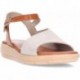 FLUCHOS Gandia D9464 Damensandalen PORCELANA_CUERO