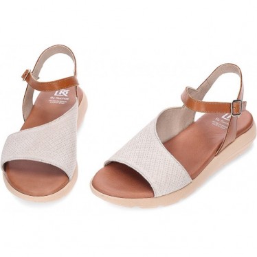 FLUCHOS Gandia D9464 Damensandalen PORCELANA_CUERO