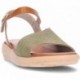 FLUCHOS Gandia D9464 Damensandalen KAKI_CUERO