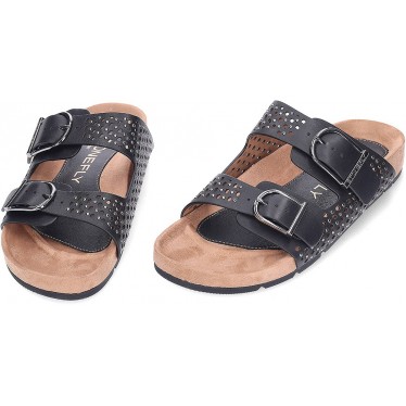 STONEFLY Sibil 222708 Sandalen mit Schnalle BLACK