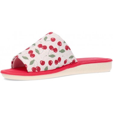 Garzon Cherry P400 Damen Slipper ROJO
